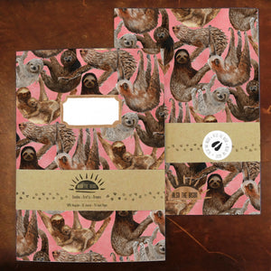 Sleuth of Sloths Print Lined Journal