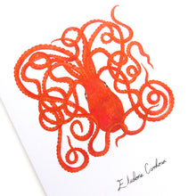 Load image into Gallery viewer, Octopus Greetings Card