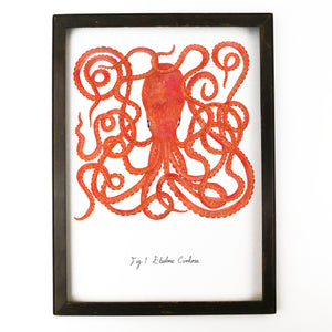 Octopoda Octopus Art Print