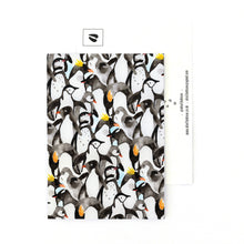 Load image into Gallery viewer, Waddle of Penguins Print Postcard