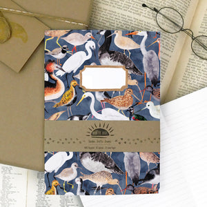 Aestes Wetland Birds Print Journal and Notebook Set