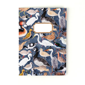 Aestes Wetland Birds Lined Journal