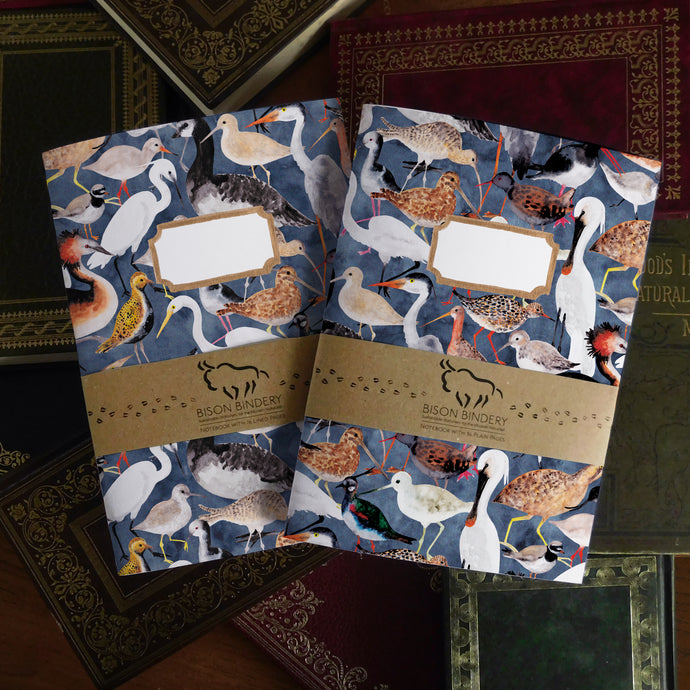 Aestes Wetland Birds Print Journal and Notebook Set