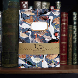 Aestes Wetland Birds Print Notebook