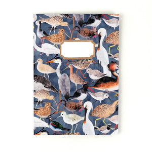 Aestes Wetland Birds Print Notebook