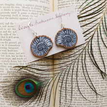 Load image into Gallery viewer, Ammonite Earrings