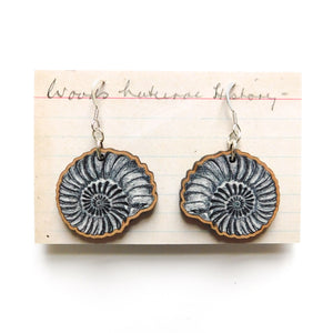 Ammonite Earrings