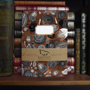 Ammonoidea Fossil Print Journal and Notebook Set
