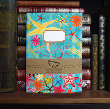 Load image into Gallery viewer, Asterozoa Starfish Print Journal and Notebook Set