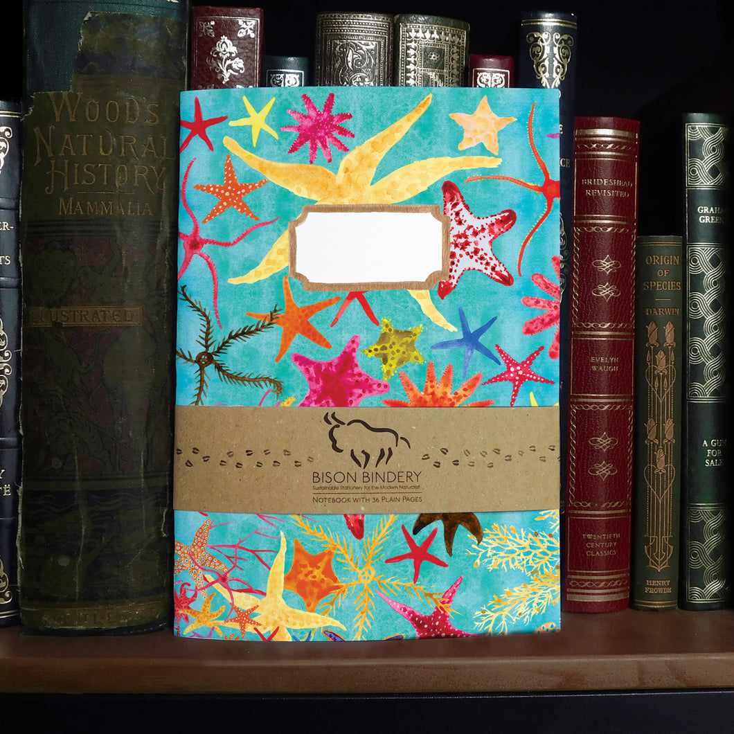 Asterozoa Starfish Print Notebook