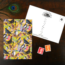 Load image into Gallery viewer, Aves British Garden Birds Postcard