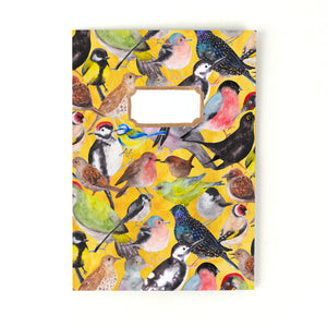 Aves British Garden Birds Lined Journal
