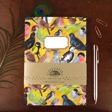 Load image into Gallery viewer, Aves British Garden Birds Print Journal and Notebook Set