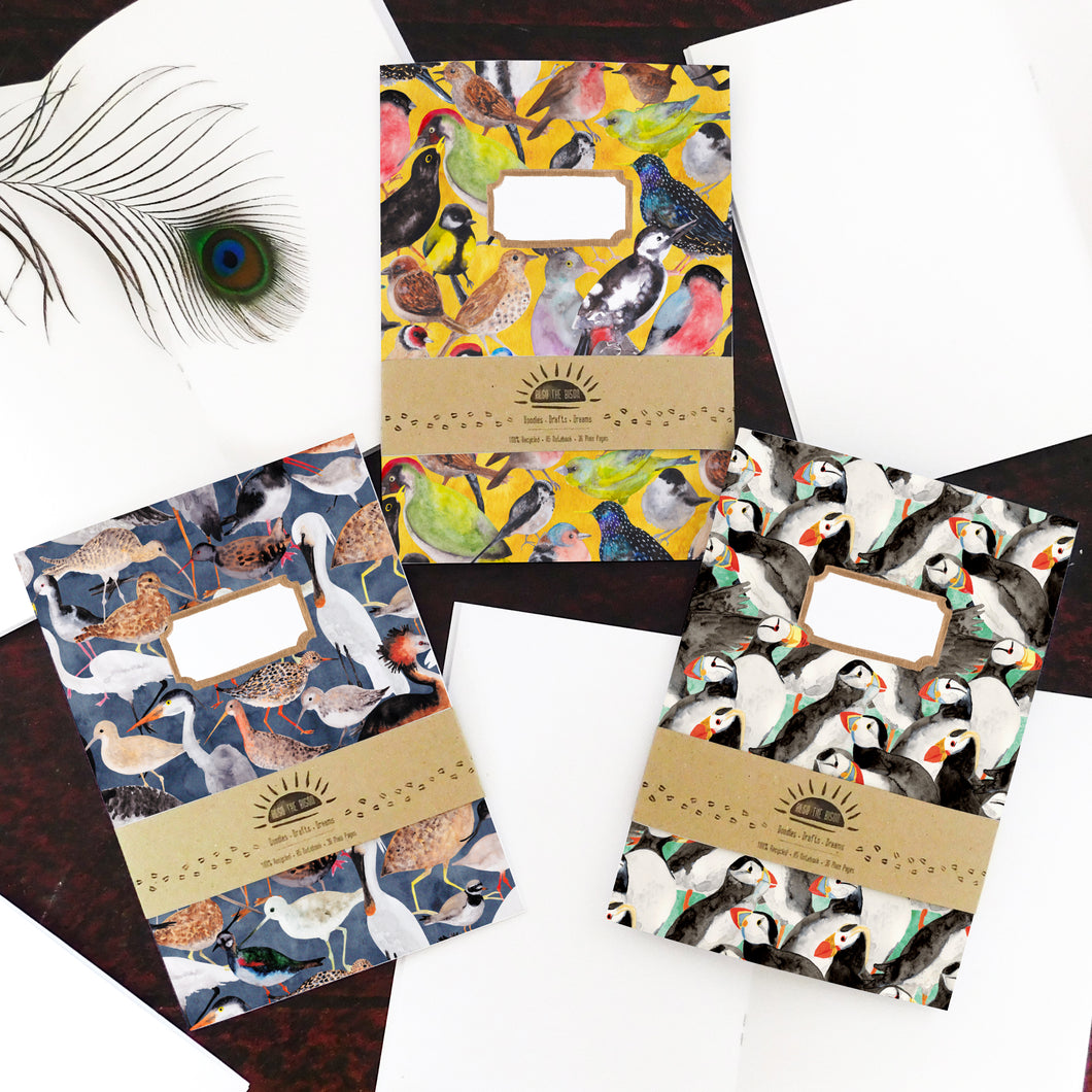 British Birds Notebook Pack