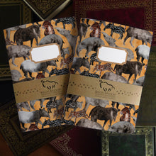 Load image into Gallery viewer, Candle of Tapirs Print Journal and Notebook Set