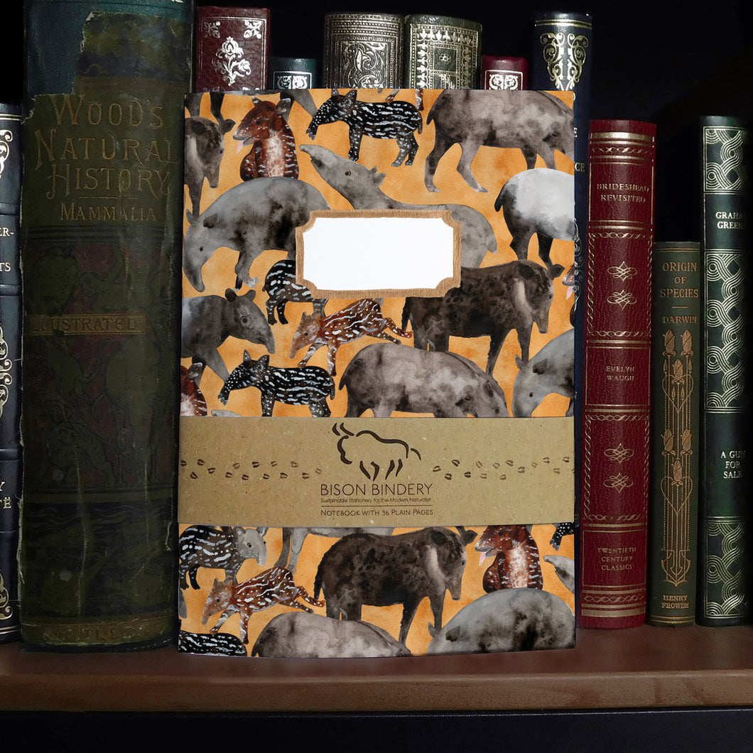 Candle of Tapirs Print Notebook