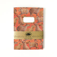 Load image into Gallery viewer, Chill of Capybaras Print Lined Journal