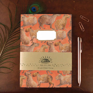 Chill of Capybaras Print Journal and Notebook Set
