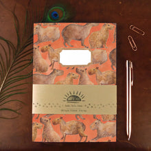 Load image into Gallery viewer, Chill of Capybaras Print Notebook