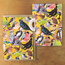 Load image into Gallery viewer, Multipack of Six Aves British Garden Birds Christmas Cards