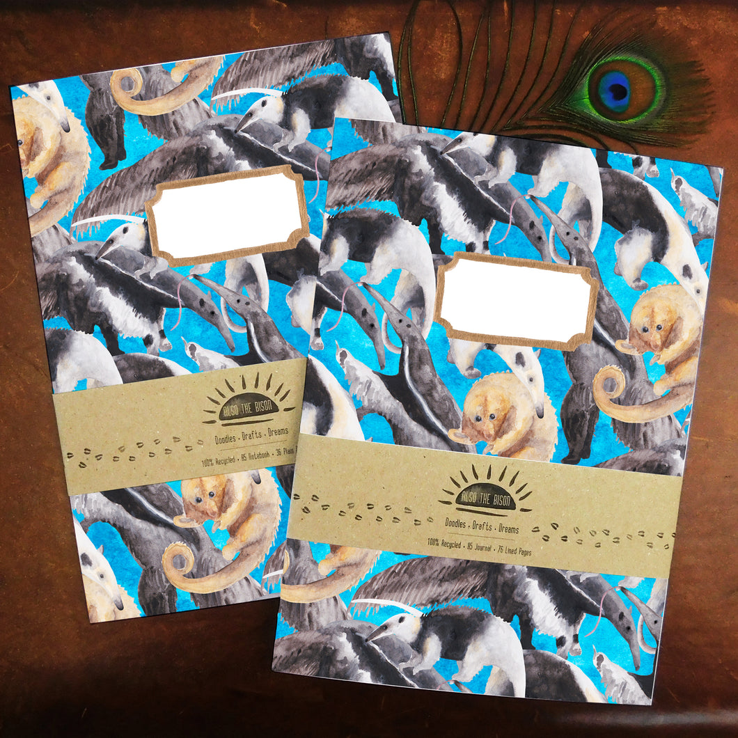 Colony of Anteaters Print Journal and Notebook Set