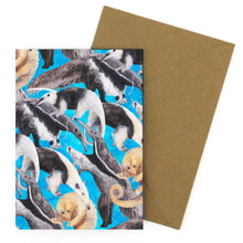 Load image into Gallery viewer, Colony of Anteaters Greetings Card