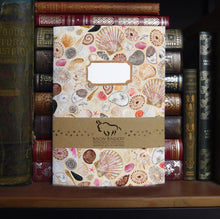 Load image into Gallery viewer, Conchae Sea Shell Print Journal and Notebook Set