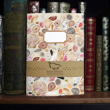 Load image into Gallery viewer, Conchae Sea Shell Print Journal and Notebook Set