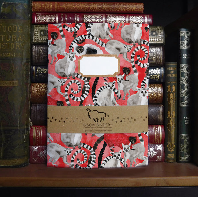 Conspiracy of Lemurs Print Lined Journal