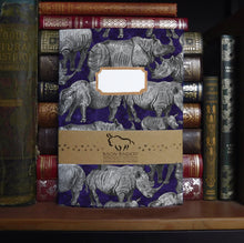 Load image into Gallery viewer, Crash of Rhinos Print Journal and Notebook Set