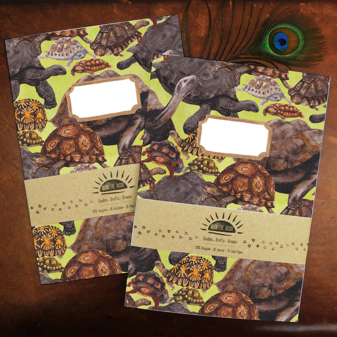 Creep of Tortoises Print Journal and Notebook Set