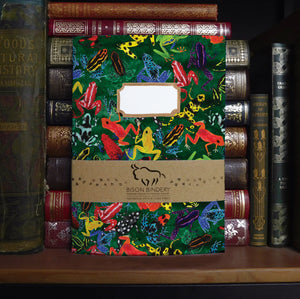 Dendrobatidae Dart Frog Print Journal and Notebook Set