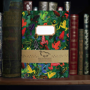 Dendrobatidae Dart Frog Print Journal and Notebook Set