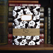 Load image into Gallery viewer, Embarrassment of Pandas Print Lined Journal