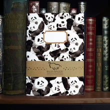 Load image into Gallery viewer, Embarrassment of Pandas Print Journal and Notebook Set