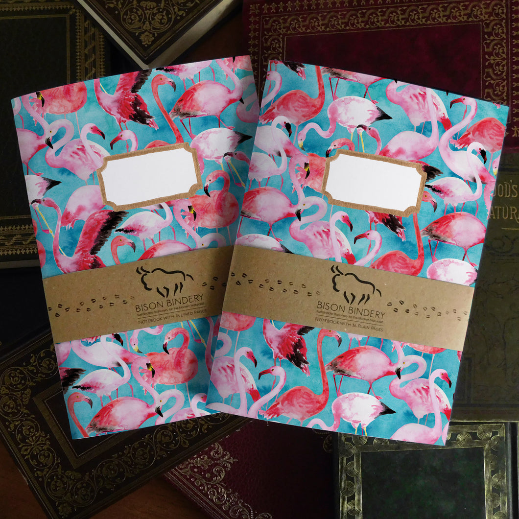 Flamboyance of Flamingos Print Journal and Notebook Set