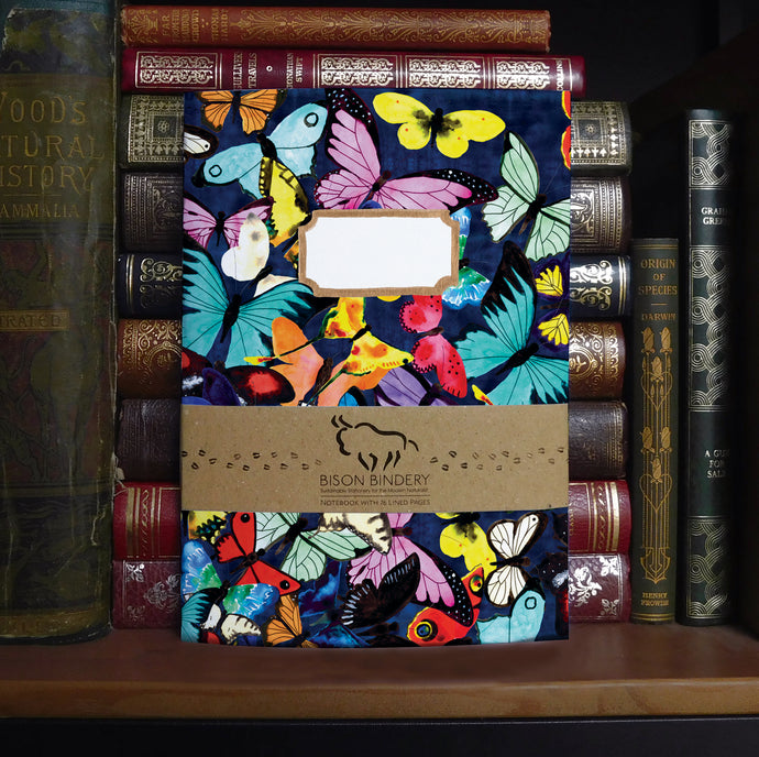 Lepidoptera Butterfly Print Lined Journal