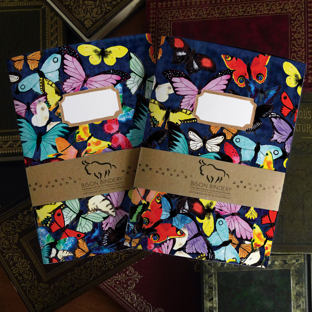 Lepidoptera Butterfly Print Journal and Notebook Set