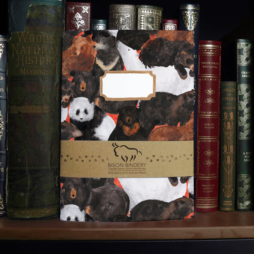 Maul of Bears Print Notebook