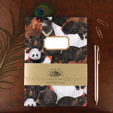 Load image into Gallery viewer, Maul of Bears Print Notebook