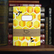 Load image into Gallery viewer, Mellifera Honeybee Print Lined Journal