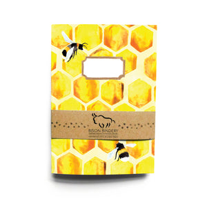 Mellifera Honeybee Print Lined Journal