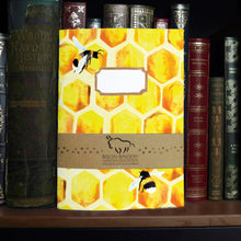 Load image into Gallery viewer, Mellifera Honeybee Print Journal and Notebook Set