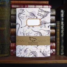 Load image into Gallery viewer, Mesozoic Dinosaur Print Lined Journal