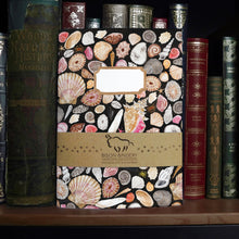 Load image into Gallery viewer, Mollusca Sea Shell Print Journal and Notebook Set