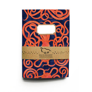 Octopoda Octopus Print Notebook