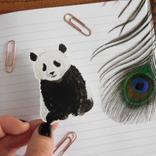 Load image into Gallery viewer, Embarrassment of Pandas Giant Panda Sticker