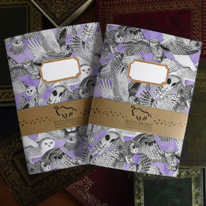 Parliament of Owls Print Journal and Notebook Set
