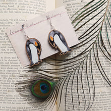 Load image into Gallery viewer, Waddle Emperor Penguin Earrings