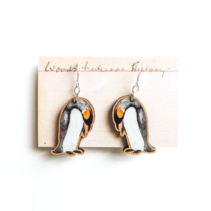Waddle Emperor Penguin Earrings